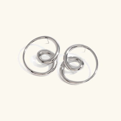 [Royal Vicky]Angelique Golden Twist Earrings
