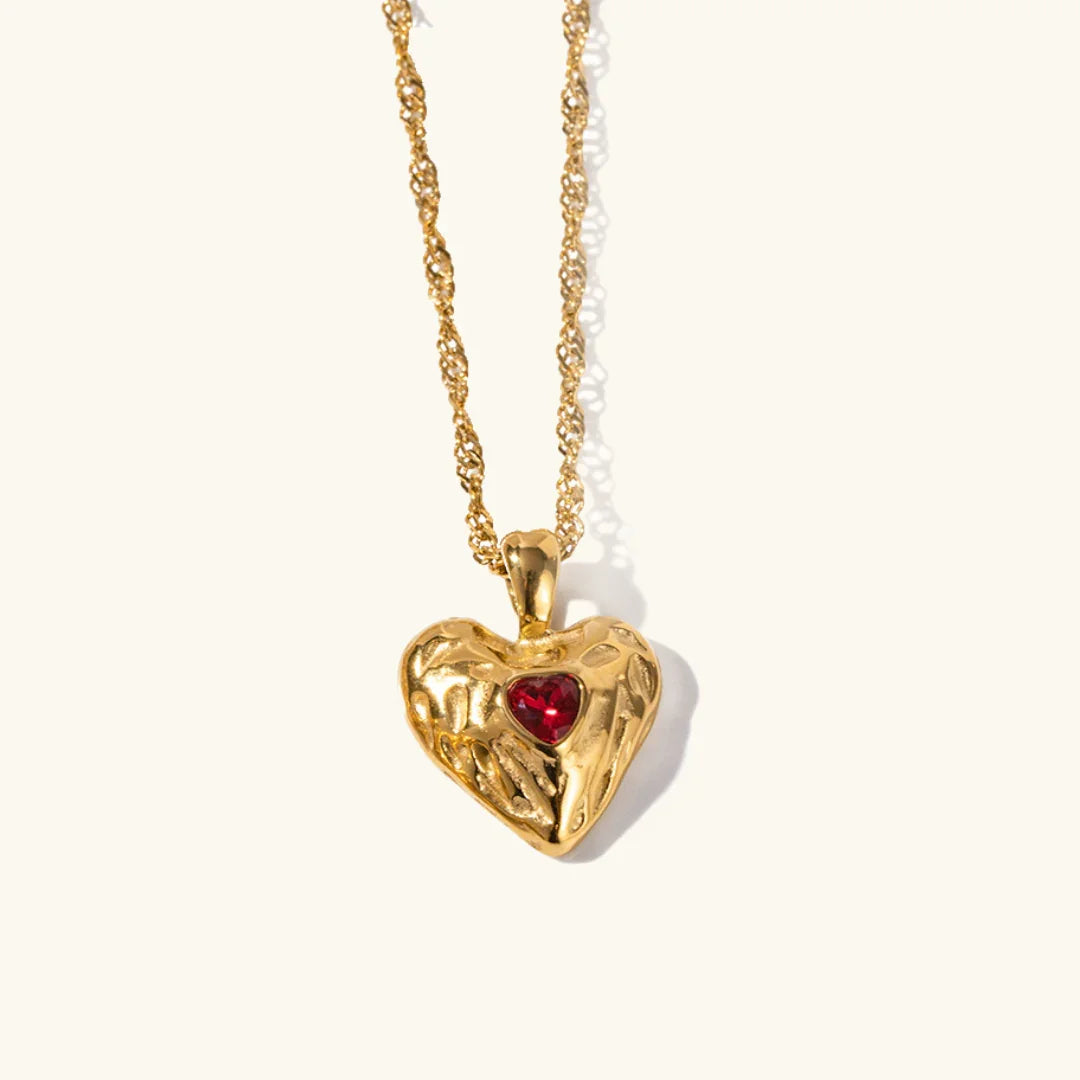 [Royal Vicky]Vesper Gold Heart Necklace