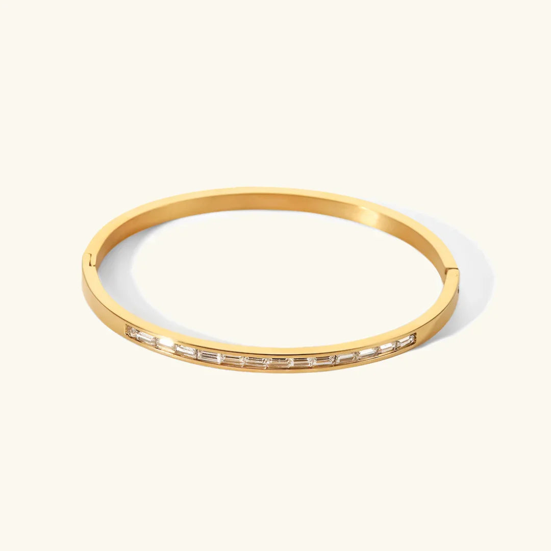[Royal Vicky]Grace Gold Diamond Bangle