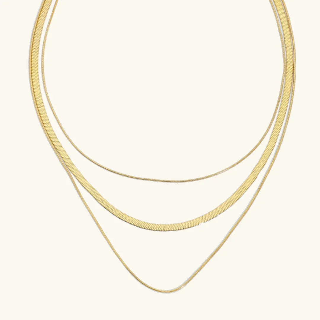 [Royal Vicky]Zafina Gold Necklace