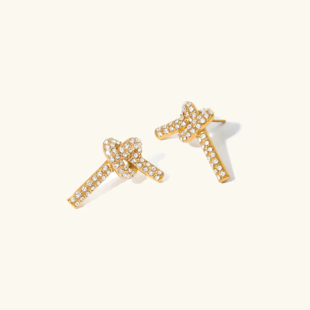 [Royal Vicky]Francesca Diamond Earrings