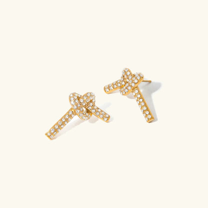 [Royal Vicky]Francesca Diamond Earrings
