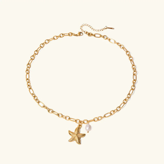 [Royal Vicky]Lagoon Gold Necklace