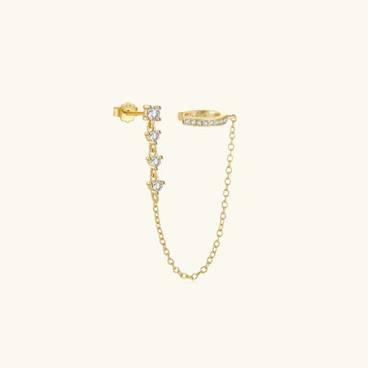 [Royal Vicky]Audra Chain Cuff Earring