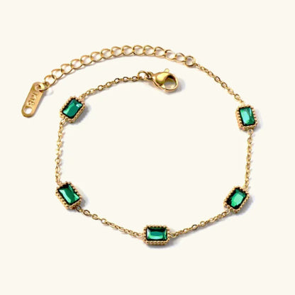 [Royal Vicky]Erin Green Bracelet