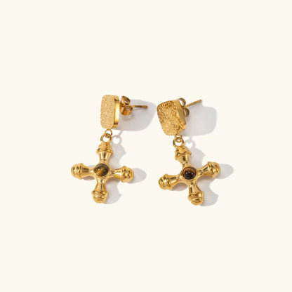 [Royal Vicky]Della Gold Earrings