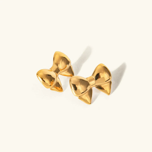 [Royal Vicky]Regina Bow Earrings