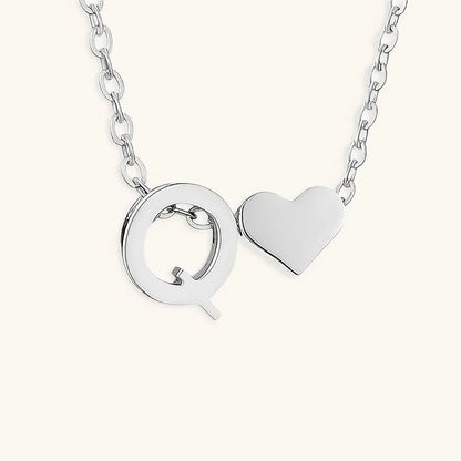 [Royal Vicky]Ria Initial Letter Gold Necklace