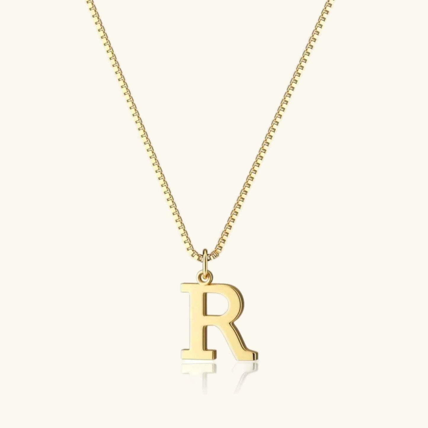 [Royal Vicky]Therese Letter Initial Gold Necklace