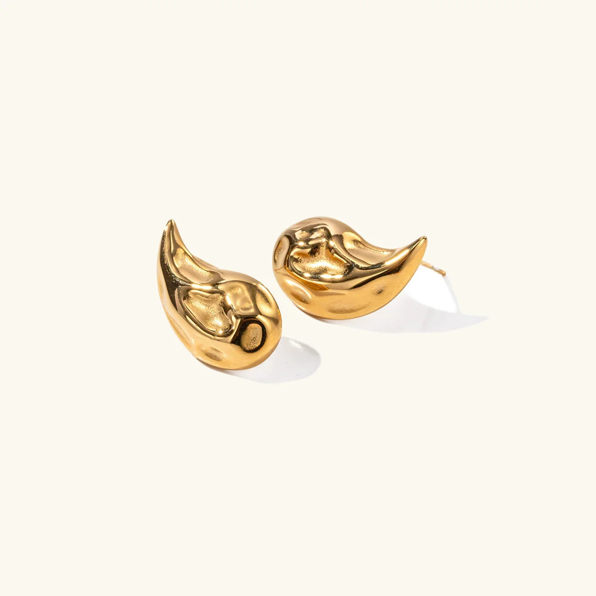 [Royal Vicky]Raven Vintage Teardrop Earrings