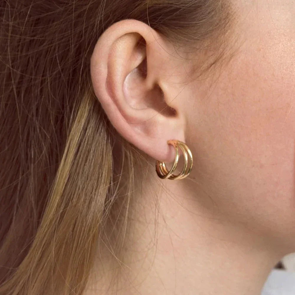 [Royal Vicky]Cradle Gold Earrings