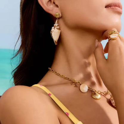 [Royal Vicky]Sabrina Seashell Earrings