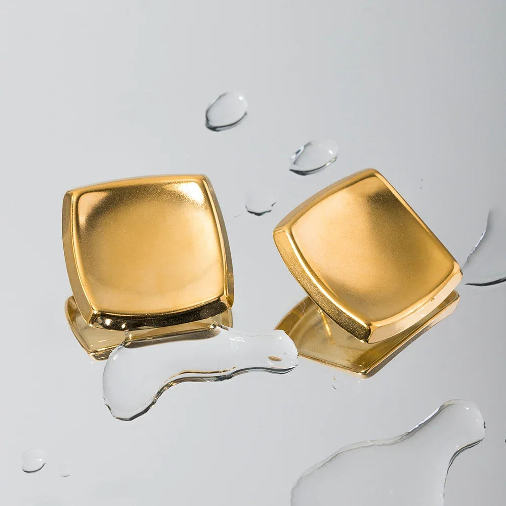 [Royal&Vicky]Poppy Gold Earrings