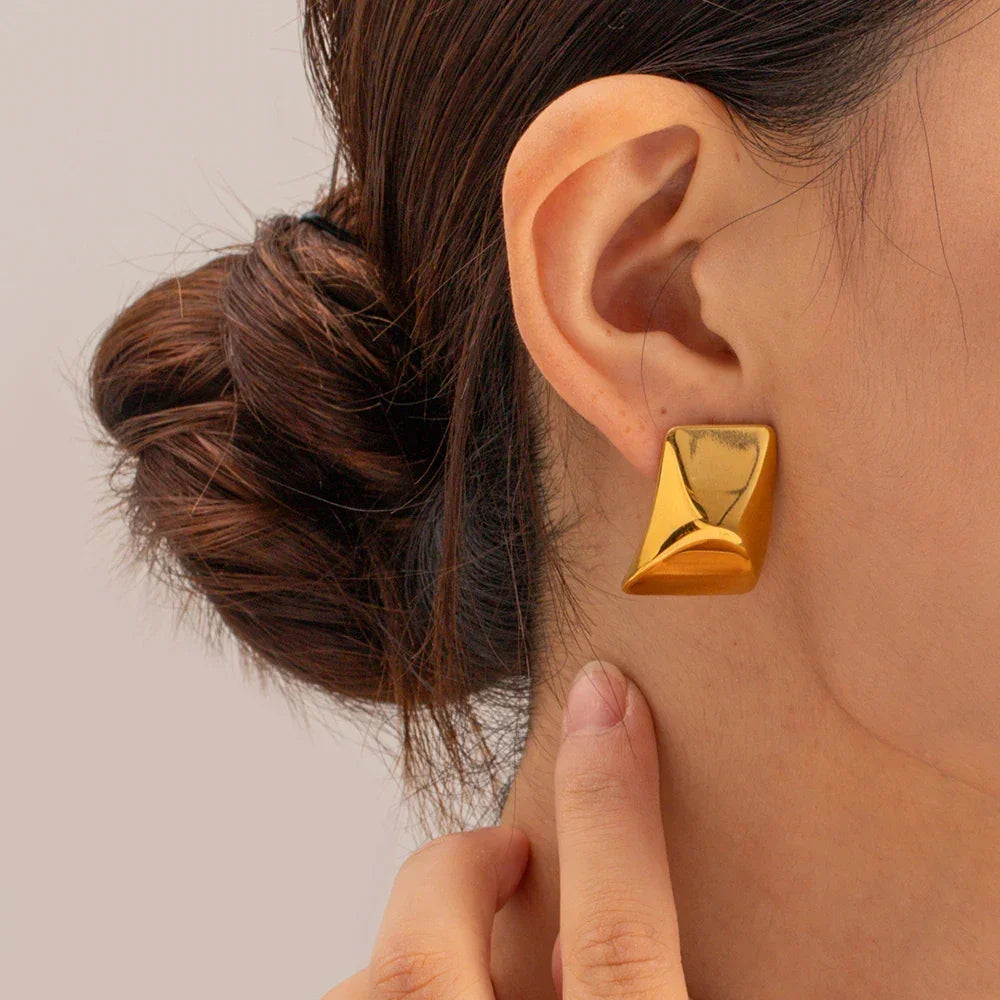 [Royal Vicky]Elsie Gold Earrings