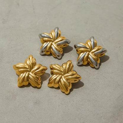 [Royal Vicky]Thymes Gold Star Earrings