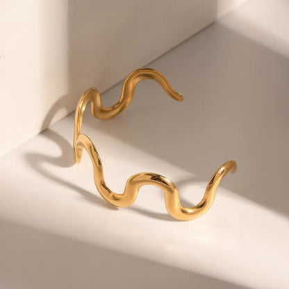[Royal Vicky]Senna Twisted Gold Bangle