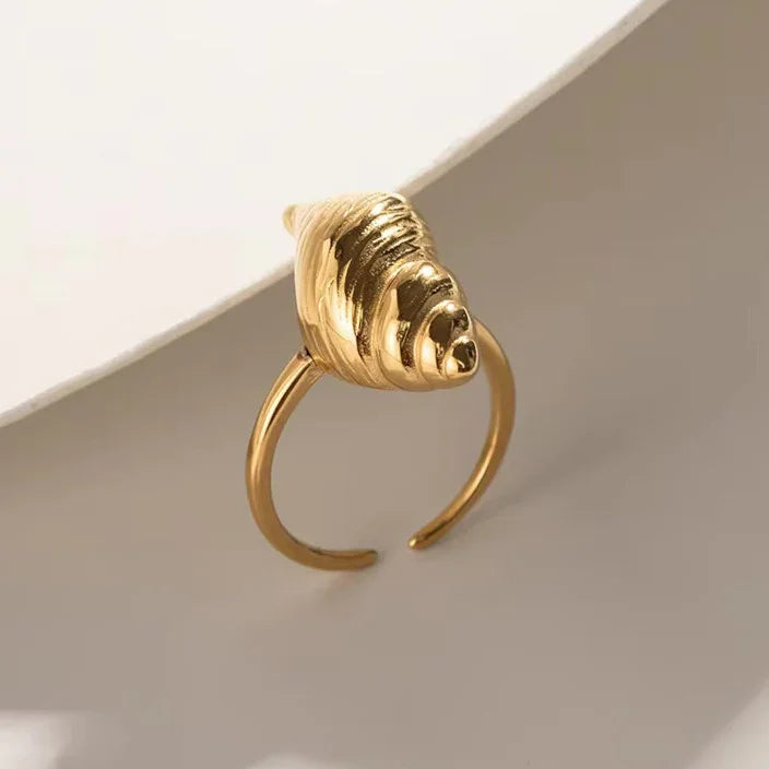 [Royal Vicky]Ohana Sea Conch Gold Ring