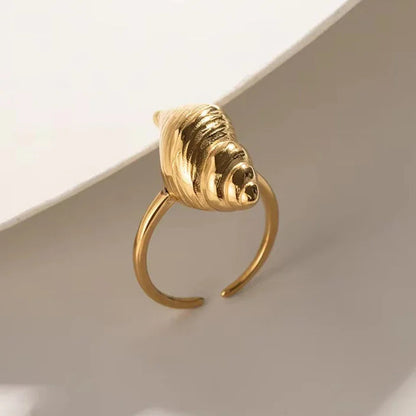 [Royal Vicky]Ohana Sea Conch Gold Ring