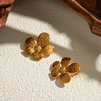 [Royal Vicky]Daisy Gold Earrings