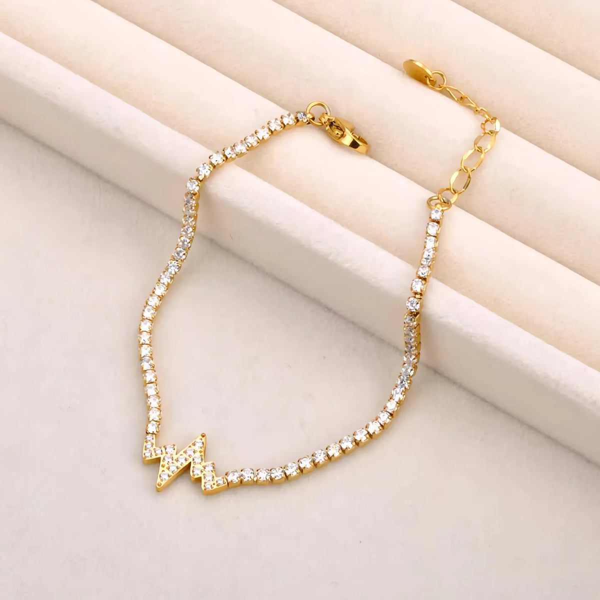 [Royal&Vicky]Annette Diamond Pulse Armband