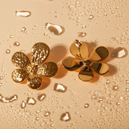 [Royal Vicky]Daisy Gold Earrings