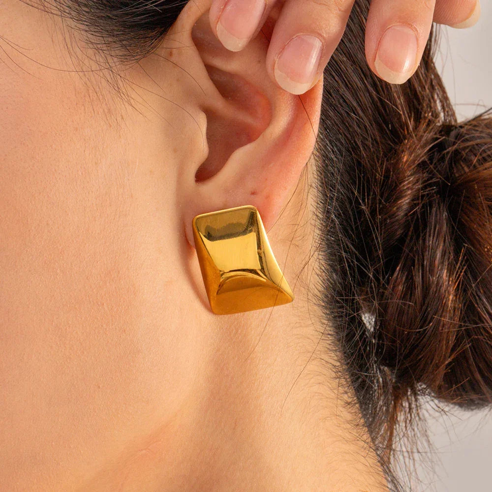 [Royal Vicky]Elsie Gold Earrings