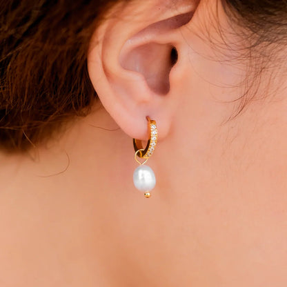 [Royal Vicky]Sara Pearl Earrings
