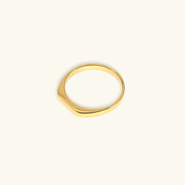 [Royal&Vicky]Sasha Geometrischer Goldring