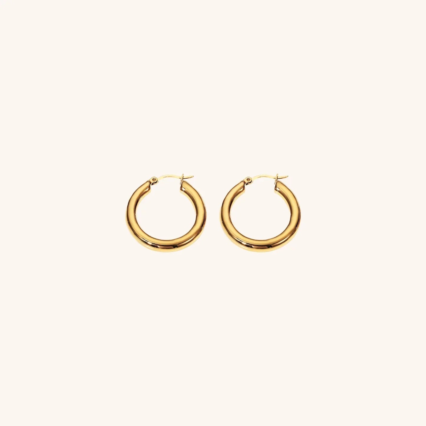 [Royal Vicky]Wide Hoop Earrings