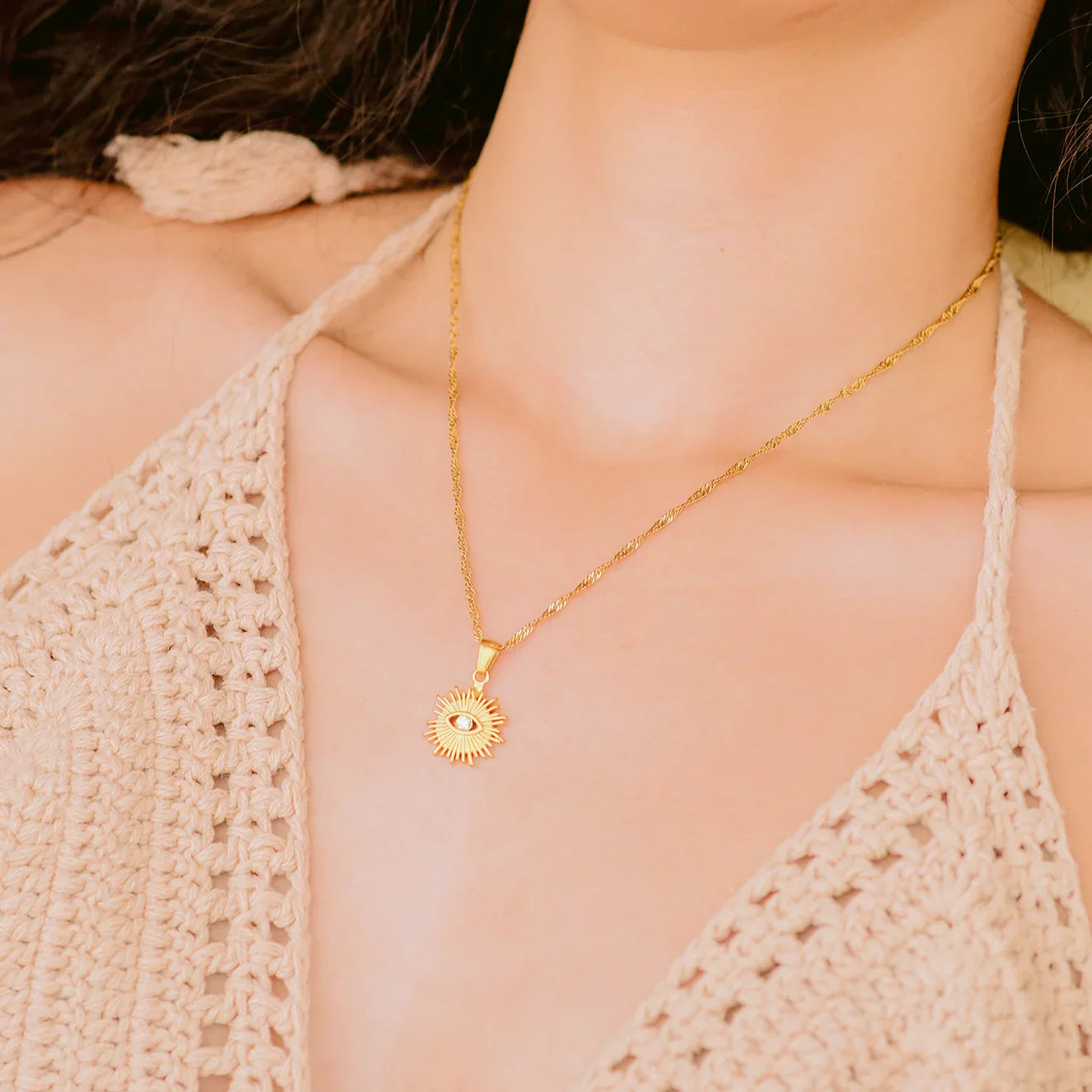 [Royal Vicky]Solana Gold Necklace