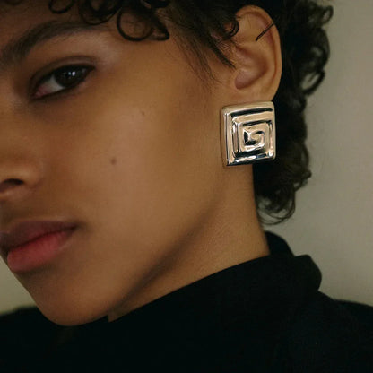 [Royal Vicky]Karina Gold Earrings