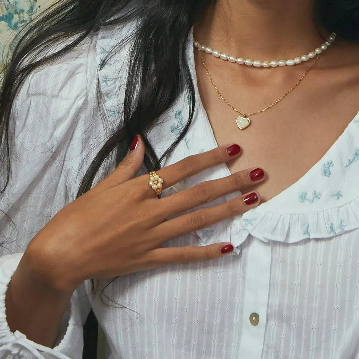 [Royal Vicky]Thalia Freshwater Pearl Ring