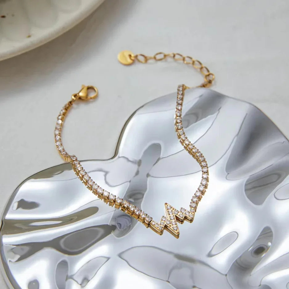 [Royal&Vicky]Annette Diamond Pulse Armband