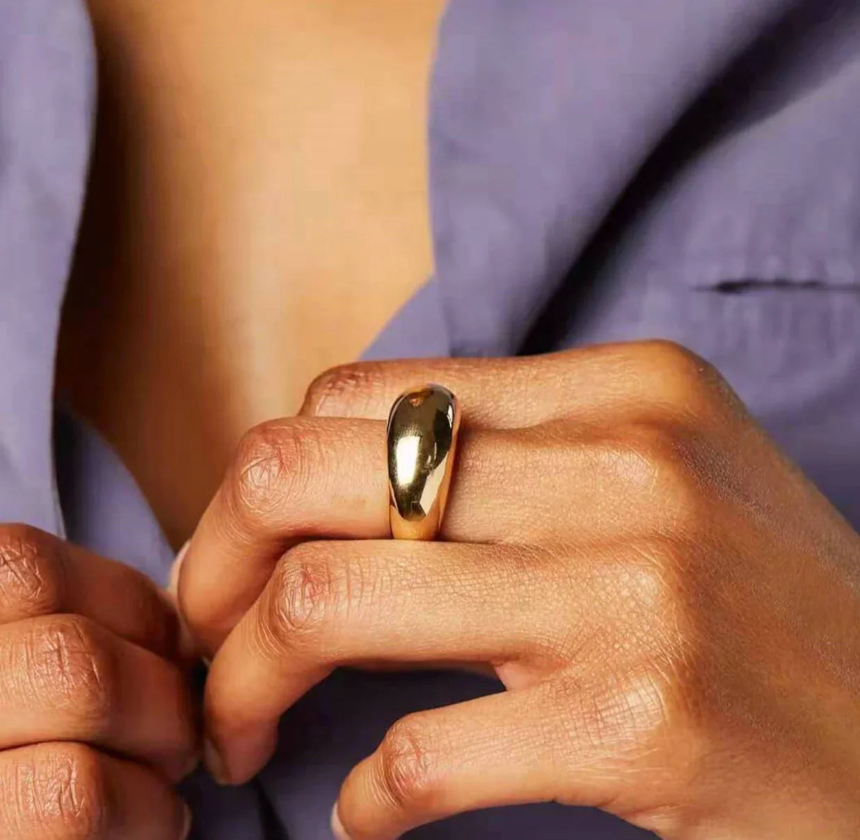 [Royal Vicky]Anna Gold Ring