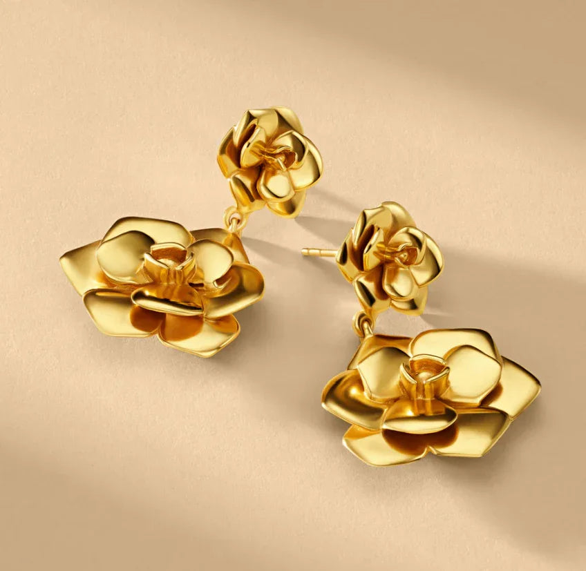 [Royal Vicky]Thelma Gold Earrings