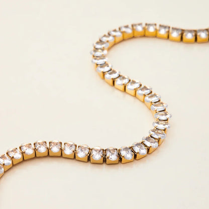 [Royal Vicky]Avaria Oval Cut Tennis Bracelet