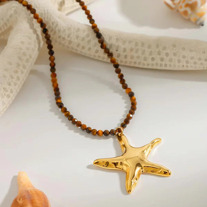 [Royal Vicky]Umi Gold Starfish Pendant