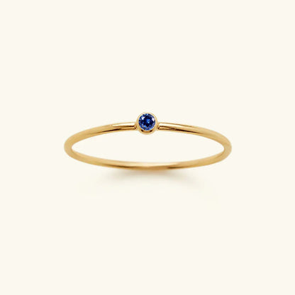 [Royal Vicky]Amelia Birthstone Stacker Ring