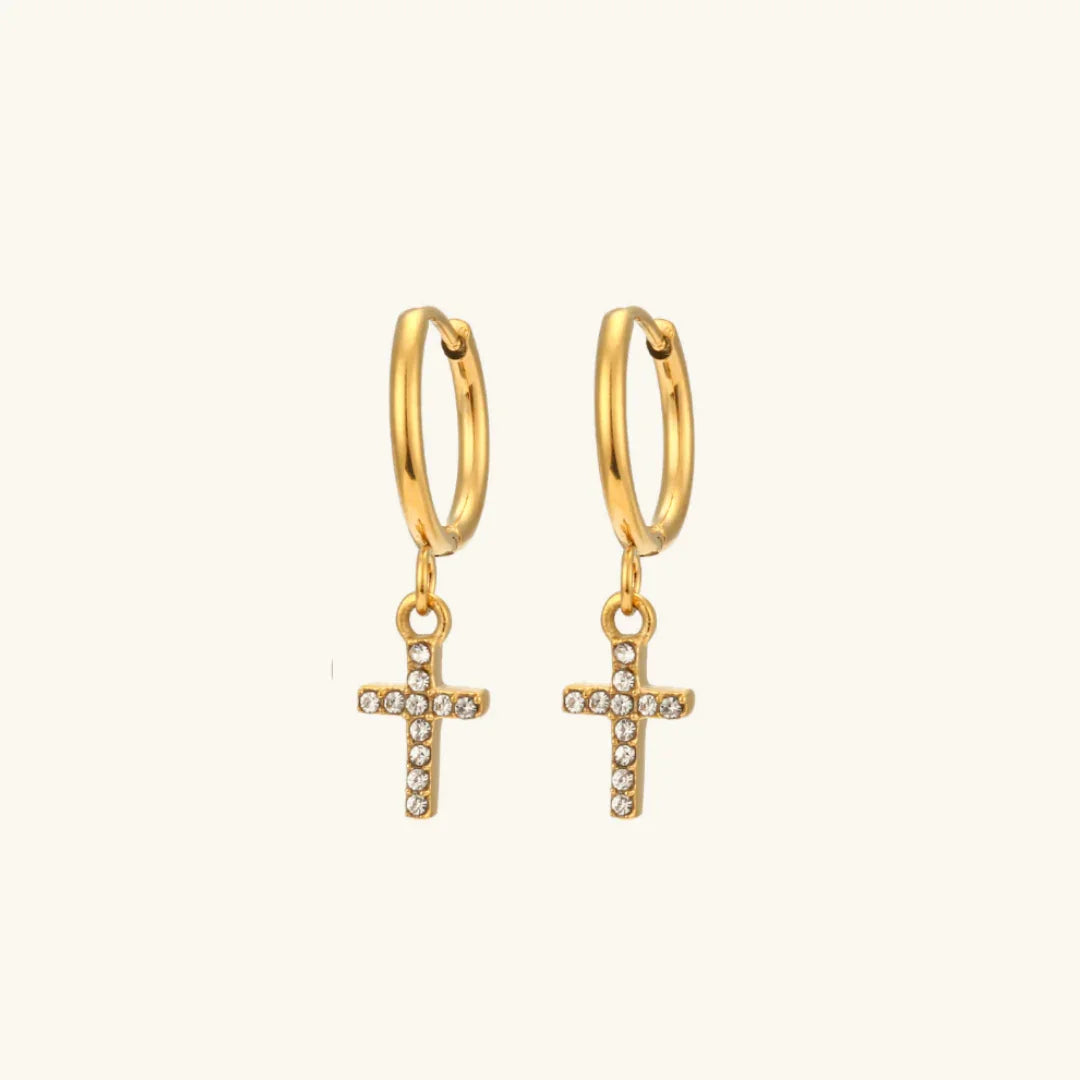 [Royal Vicky]Margaret Gold Earrings