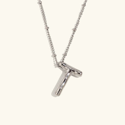 [Royal Vicky]Balloon Gold Initial Necklace