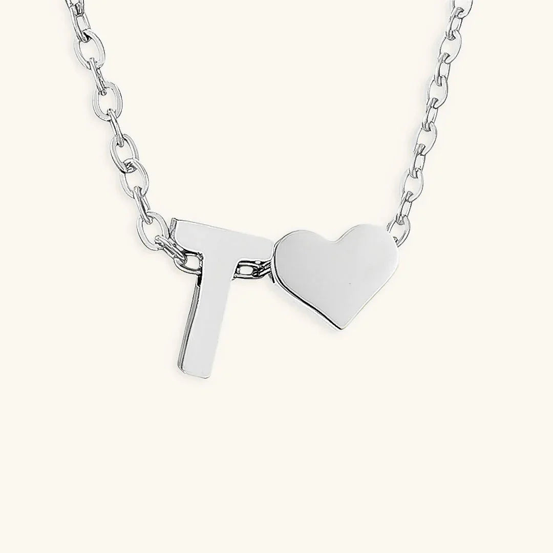 [Royal Vicky]Ria Initial Letter Gold Necklace