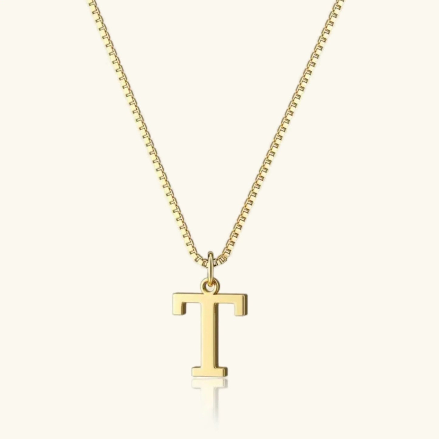 [Royal Vicky]Therese Letter Initial Gold Necklace