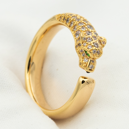 [Vicky] PANTHERE RING DIAMANT 7,3 MM 