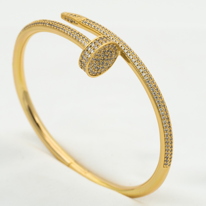 [Vicky]JUSTE ARMBAND 3,5MM ALLE DIAMANTEN