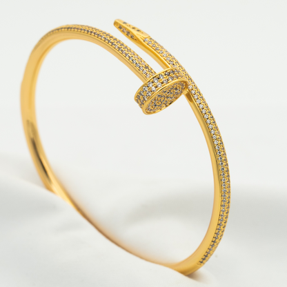 [Vicky]JUSTE ARMBAND 3,5MM ALLE DIAMANTEN