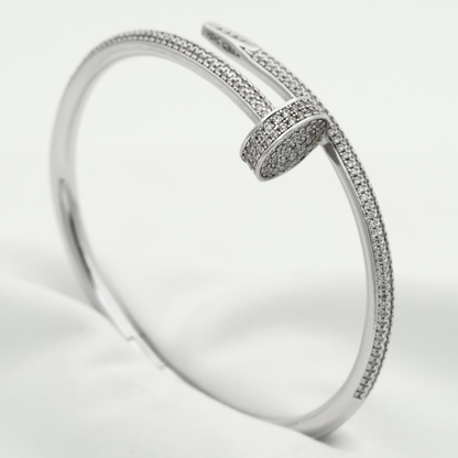 [Vicky]JUSTE ARMBAND 3,5MM ALLE DIAMANTEN