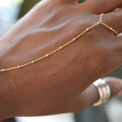 [Royal Vicky]Evelyne Gold Chain Bracelet