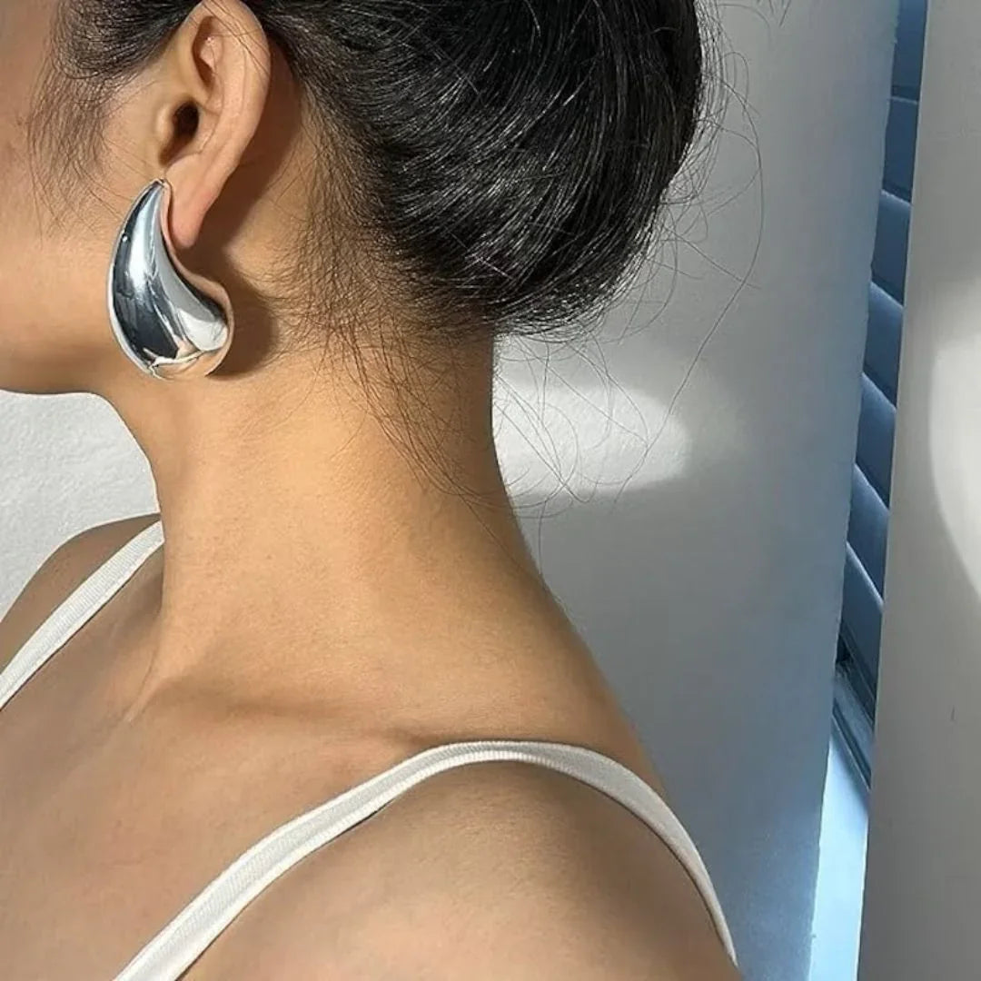 [Royal Vicky]Sandra Teardrop Gold Earrings