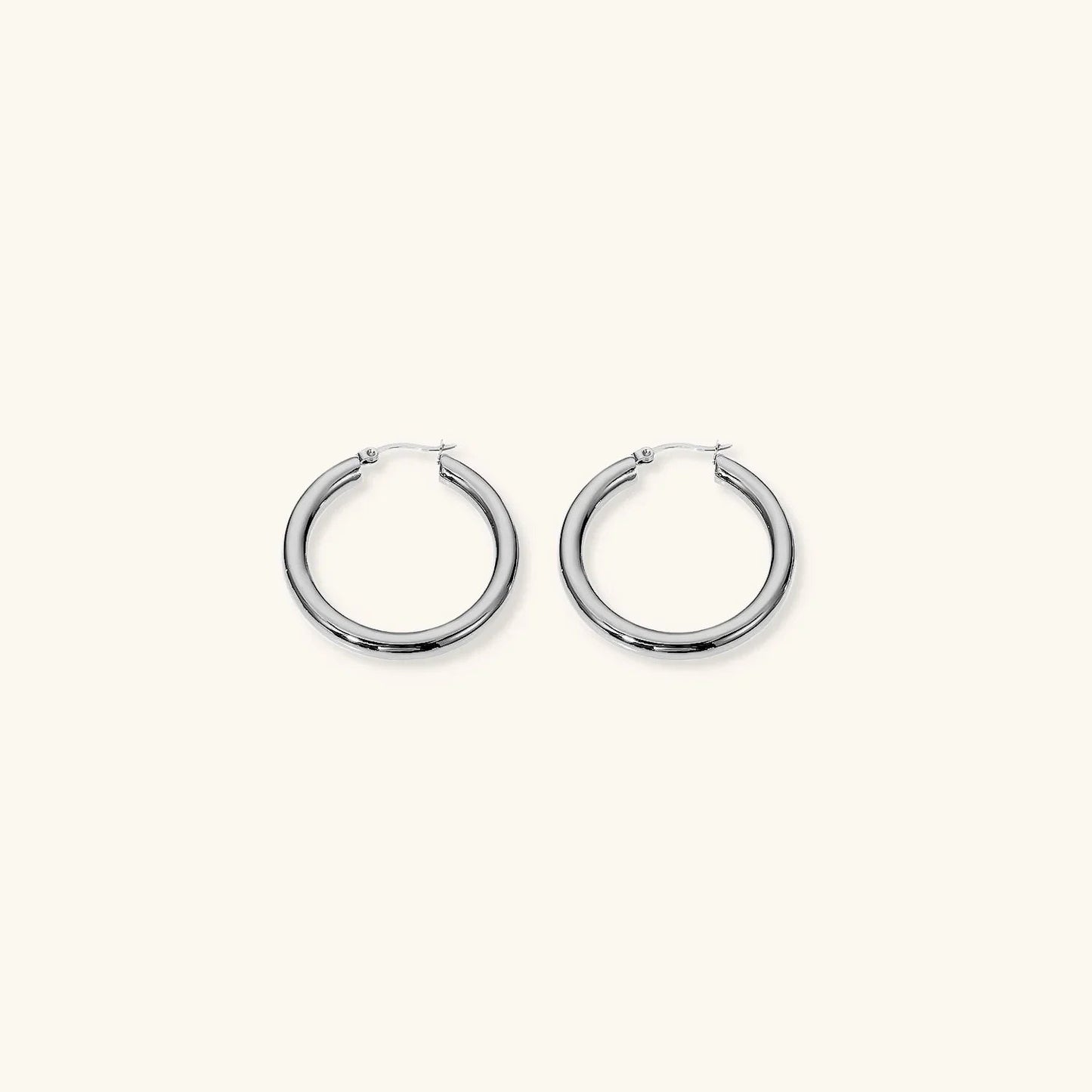 [Royal Vicky]Wide Hoop Earrings