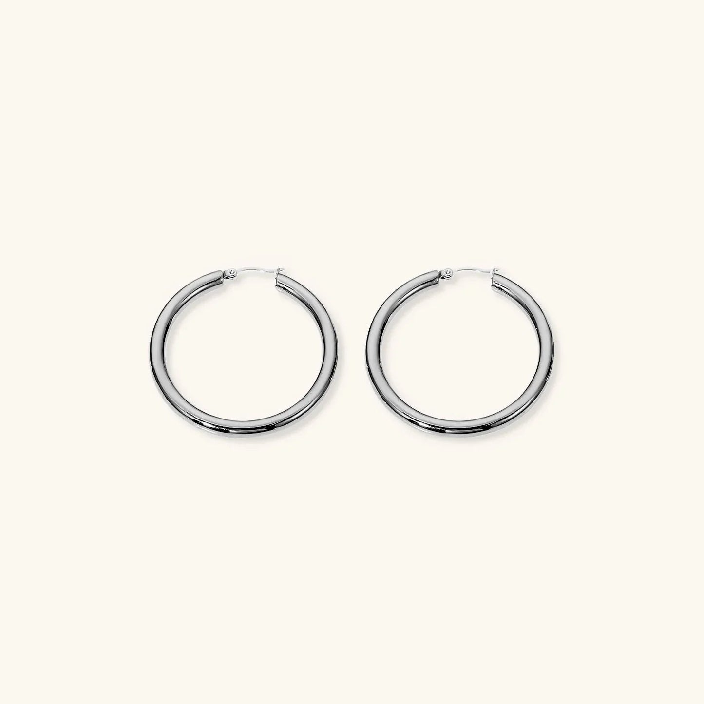 [Royal Vicky]Wide Hoop Earrings